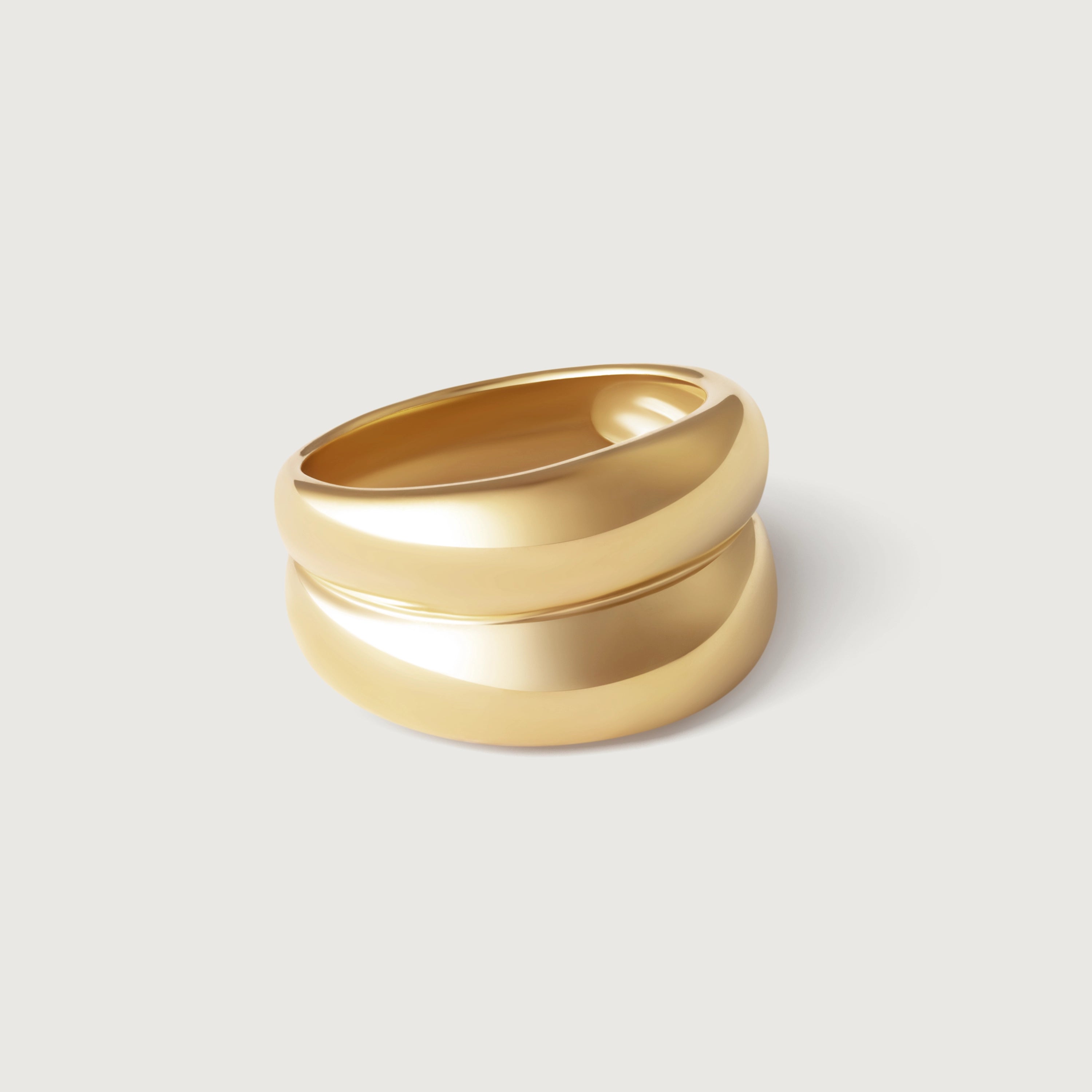 Bold Statement Ring in Gold