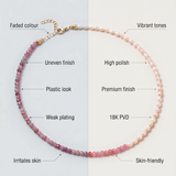 graphic showing the benefits of kaleya studio jewellery over other brands