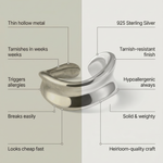 thaia sterling silver ring vs other cheap sterling silver brands